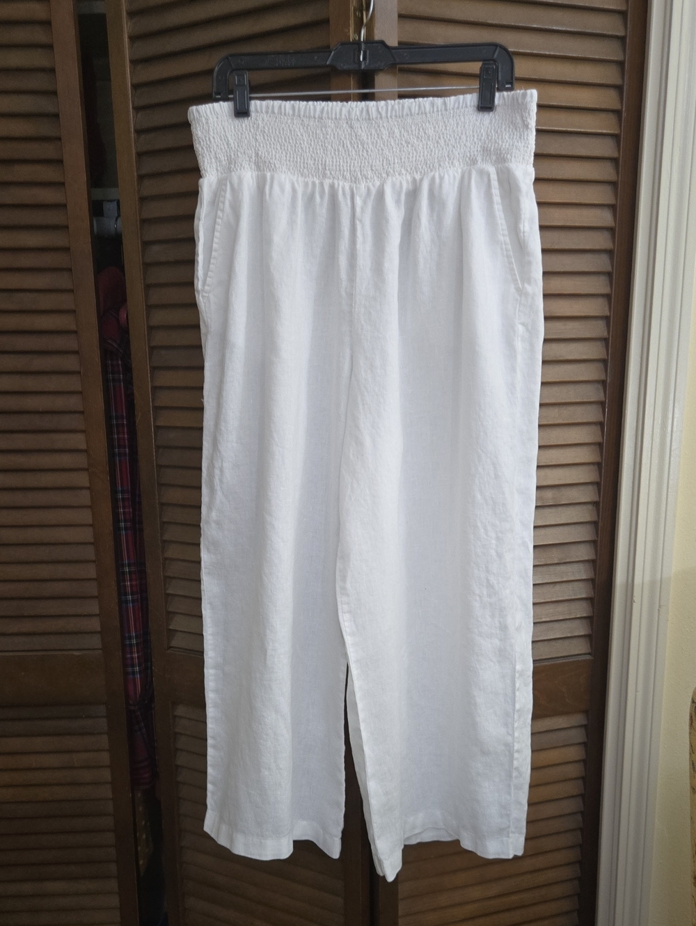 crown&ivy Linen Wide Leg Pants Like New